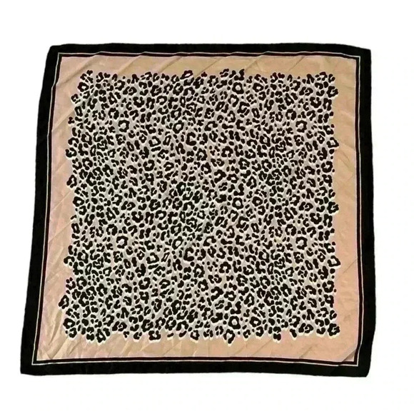 Animal Print Scarf by H & M pink and black - Picture 2 of 5